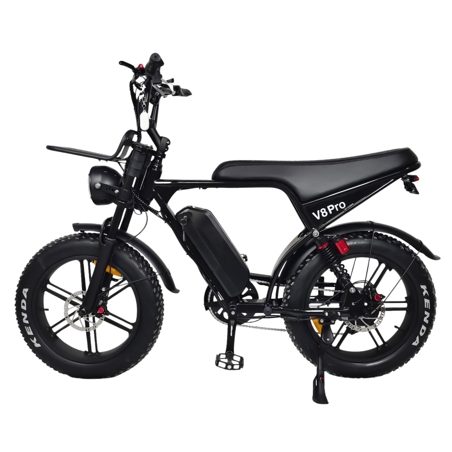 OUXI V8 Pro Plus 2027 – Zwart – 30Ah – Tot 120 km Actieradius – GPS, App & Slot 